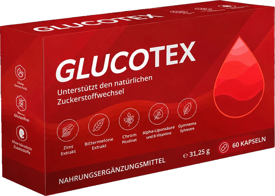 Glucotex Blood Health Capsules – Official Site Ireland